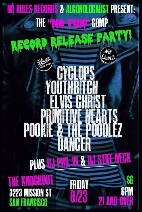 No Rules Records Release Party