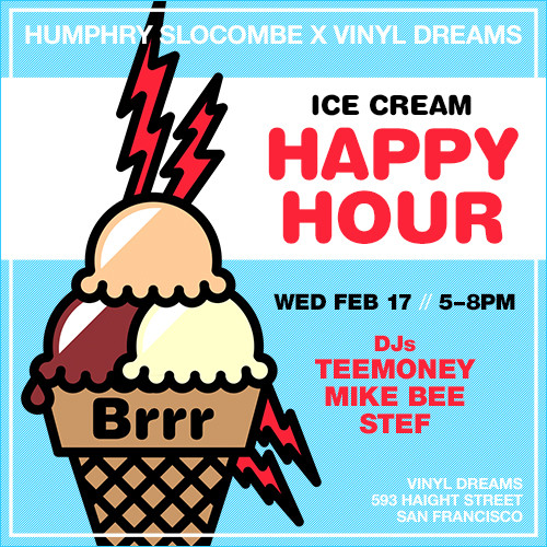 Humphry Slocombe x Vinyl Dreams Happy Hour